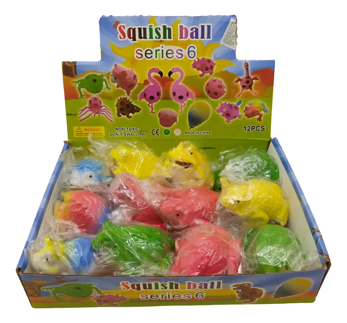 36 Pçs Stress Ball Sapo Splash De Apertar Squishys Fidget
