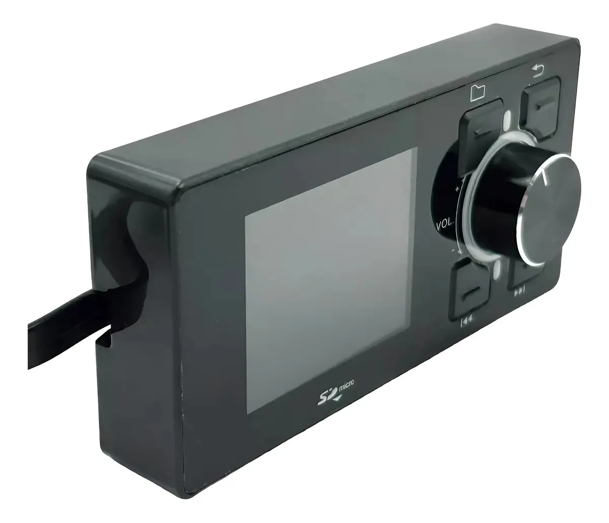 Controle Drc Dsp Audiophonic Display P/ Processador 5.6 Dsp Cor Preto