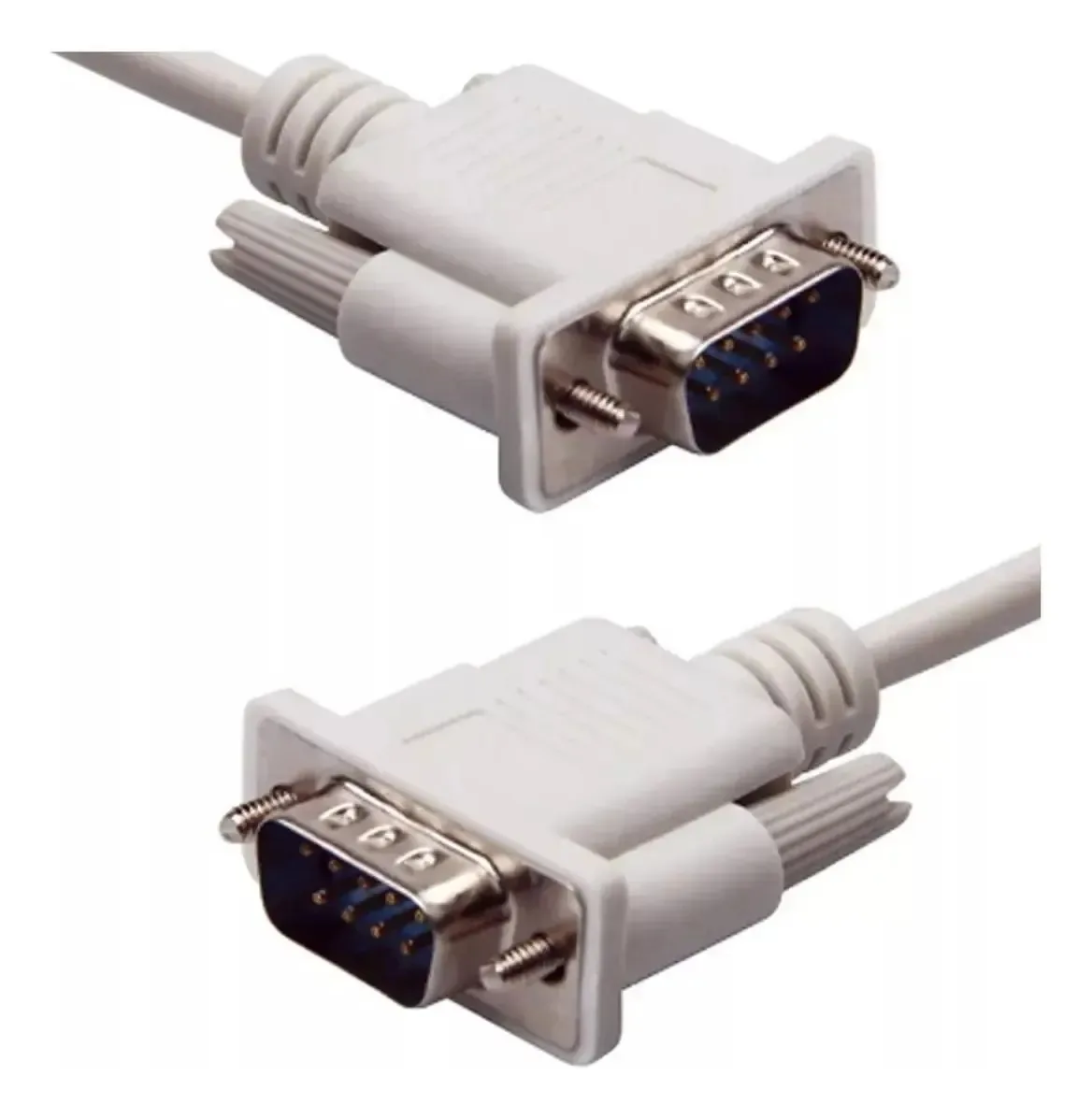 Cabo Rs232 Serial Db9 Com 1 Macho Para Catraca Roleta Preto