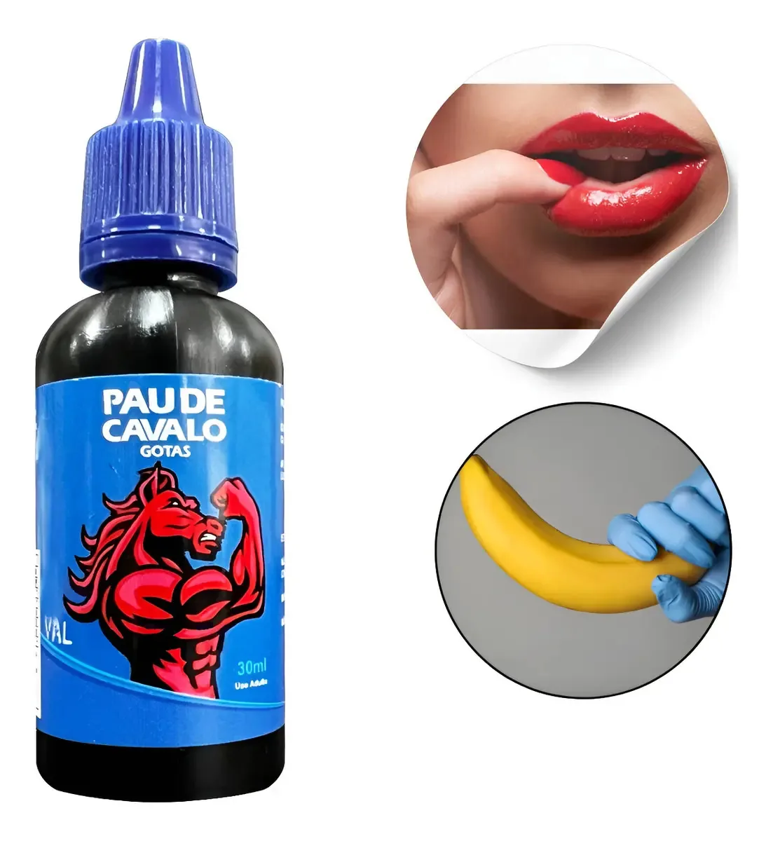 Pau de Cavalo Gotas Suplemento Vitaminas e Minerais Aromatizado 30ml