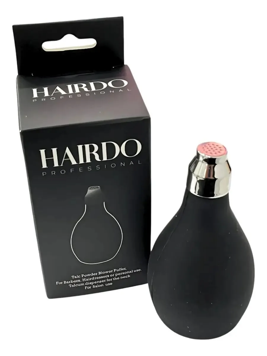 Talqueira De Silicone Borrifador De Talco Para Barbeiro L365