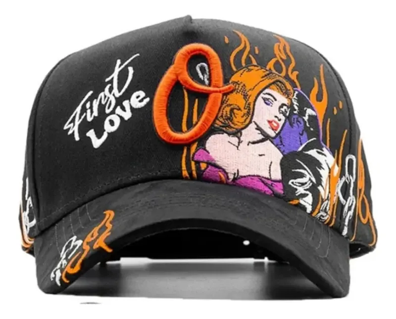 Chapéus First Love Snapback Dandy G-5 Premium Color First Love Dandy Chapéus tamanho boné, cachecóis, xales e cachecóis