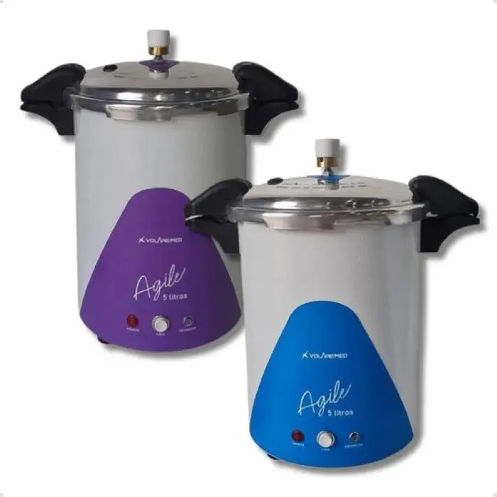 Autoclave Vertical Analógica 5 L Agile Volaremed Anvisa