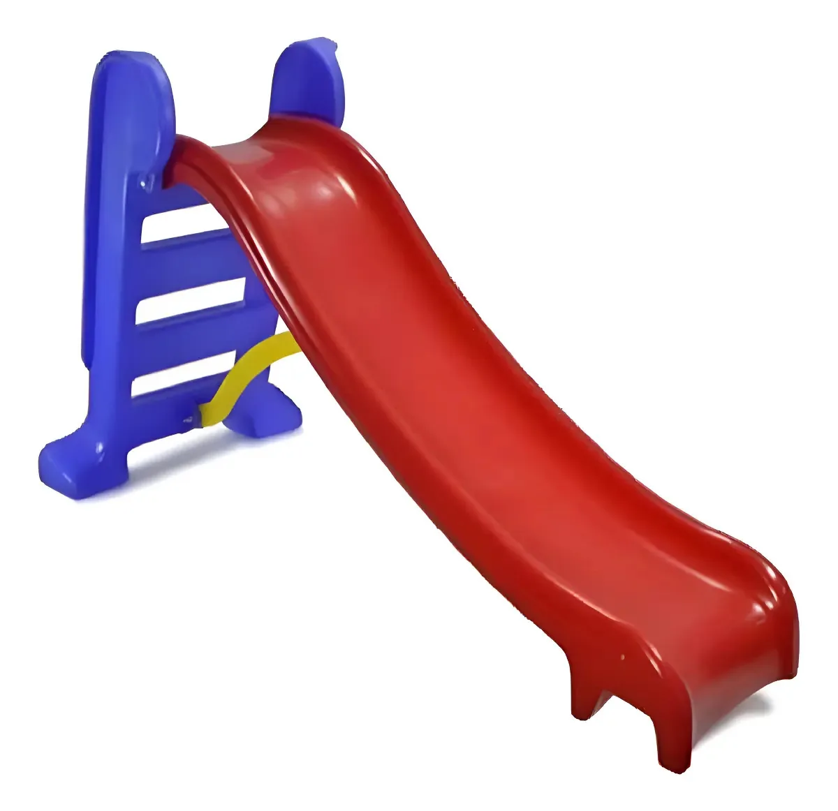 Escorregador Infantil Dobrável 3 Degraus Azul Vermelho Betters Brands