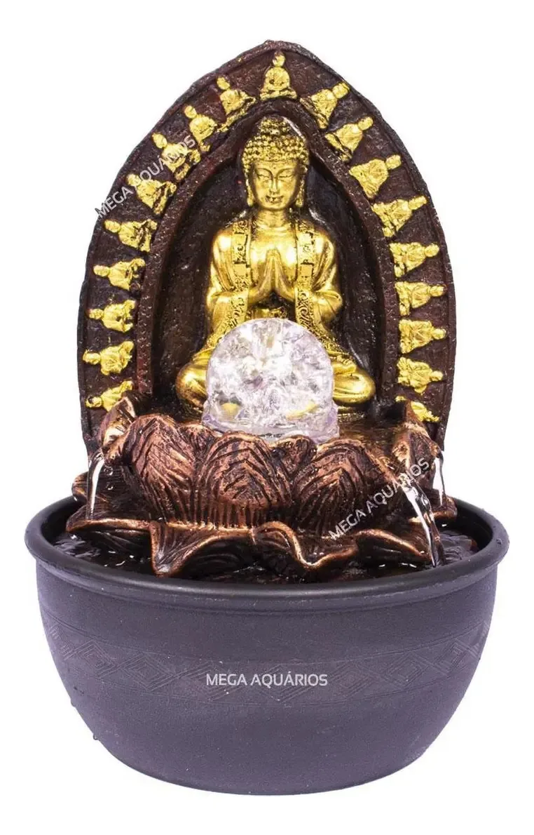 Fonte De Água Decorativa Pequena Relaxante Cascata 2013