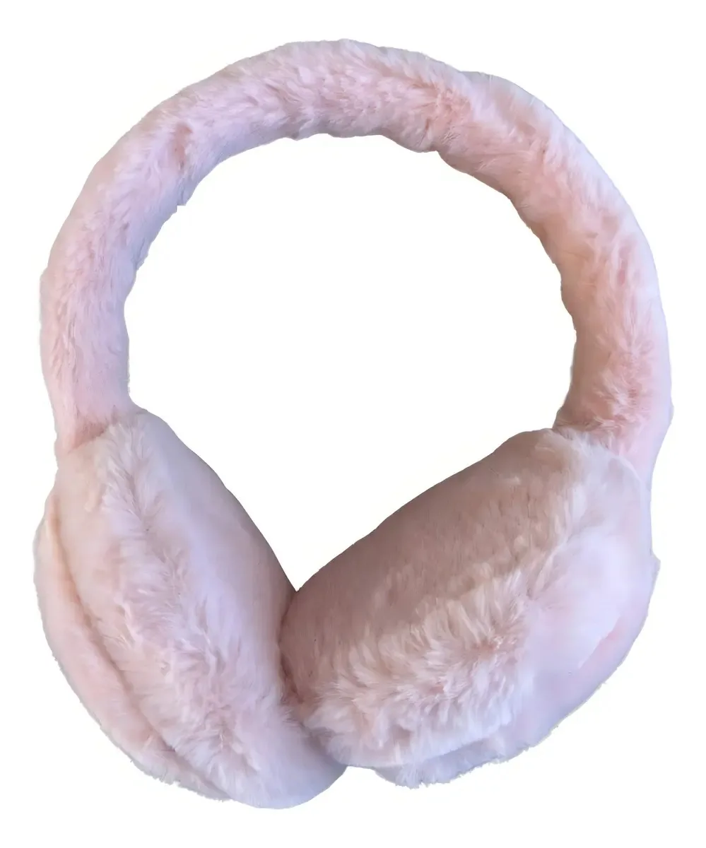 Protetor De Orelha De Inverno Adulto Ou Infantil Premium Cor Rosa