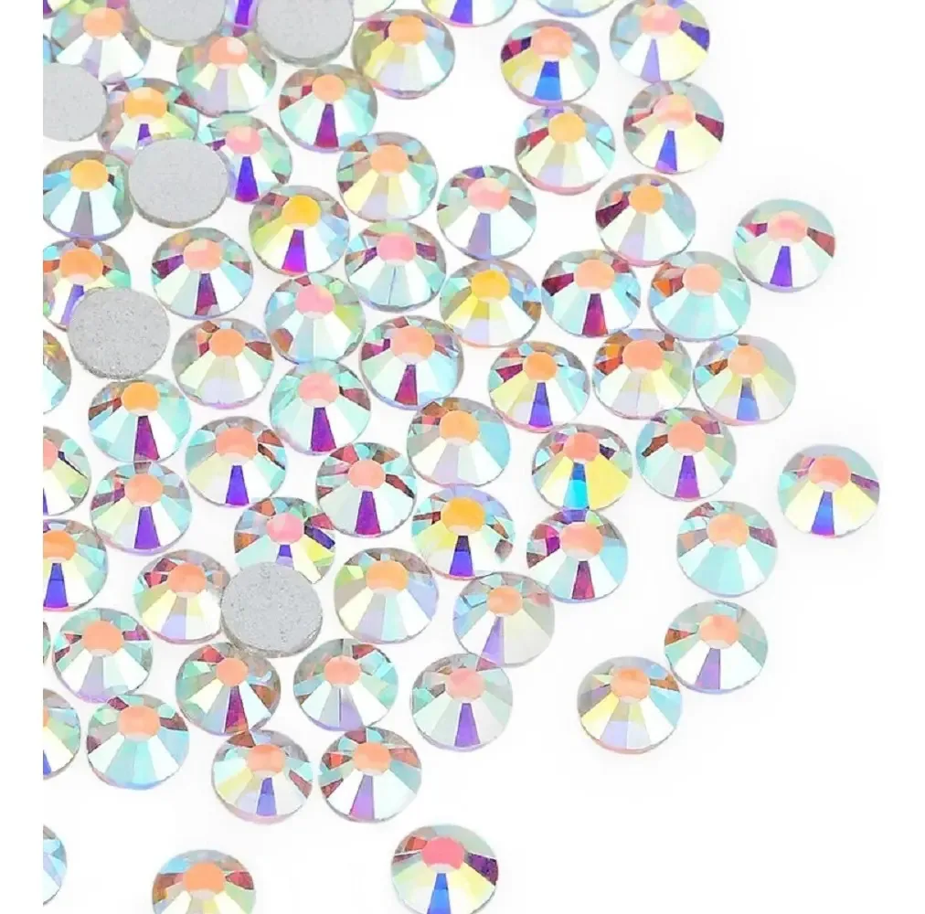 1440pç Strass Cristal Arte De Unha Decoração Cor Ab Furta