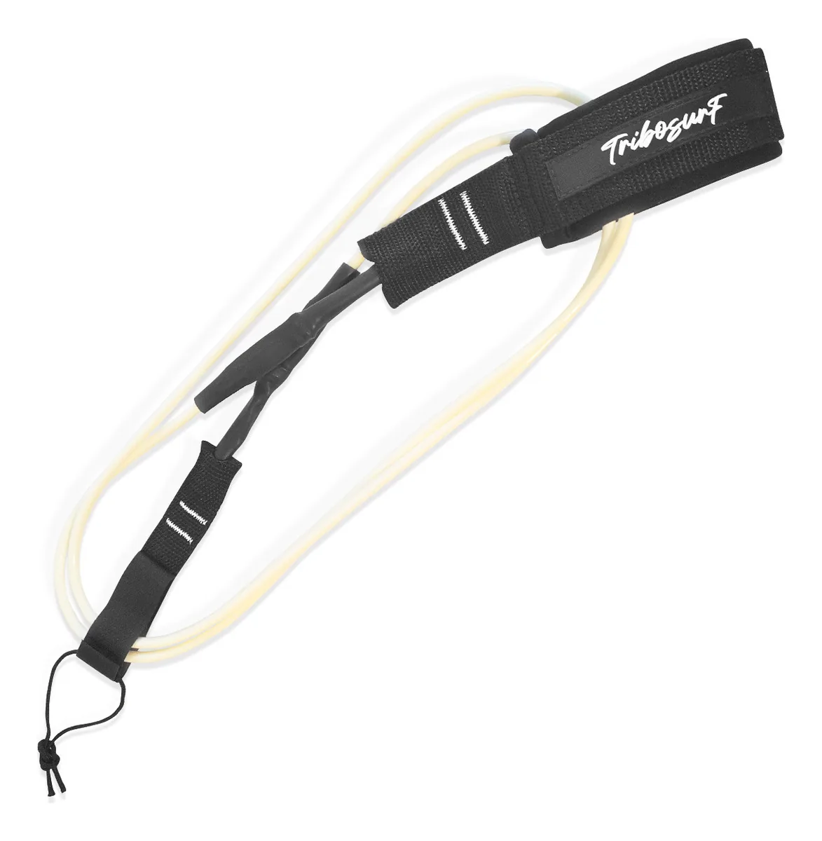 Leash Branco 6 Pés 6mm Cordinha Estrepe Strep Prancha Surf