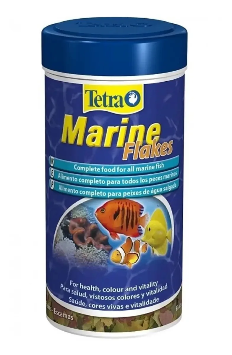 Tetra Marine Flakes 52g P/ Peixes Marinhos