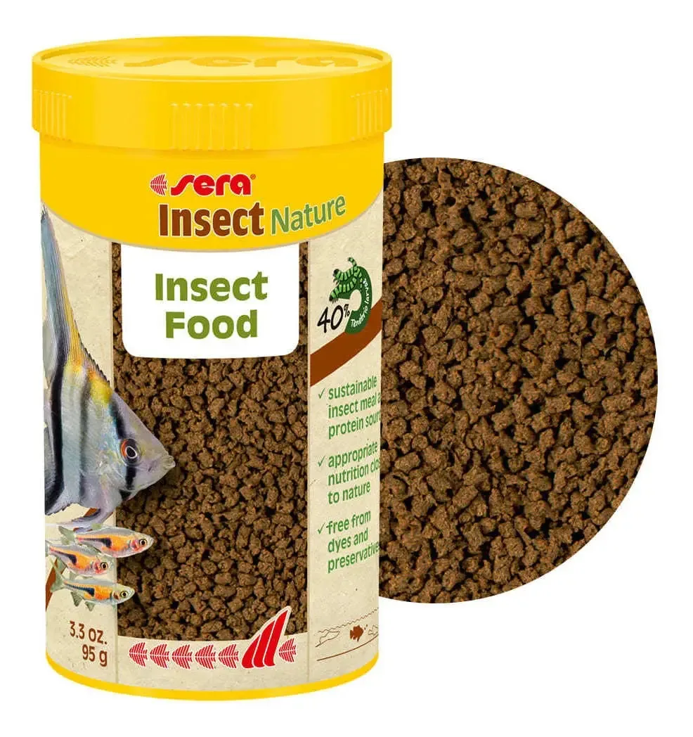Ração Super Protéica Para Peixes Sera Insect Nature 95g