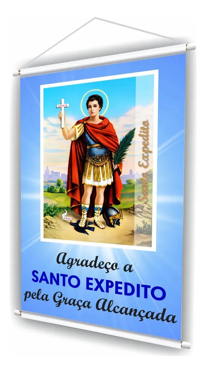 Banner Faixa Placa Santo Expedito Igreja Santuário