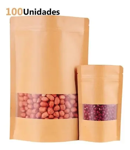 100 Sacos Saquinho Zip Lock Hermético 10x15 Abre E Fecha