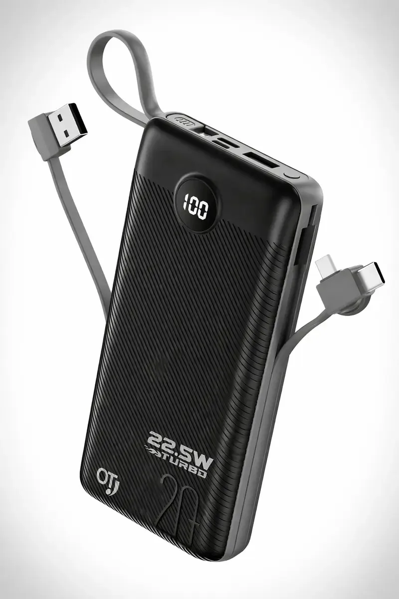 Power Bank 20.000mah O.t Carregador Rápido Com Display Portátil