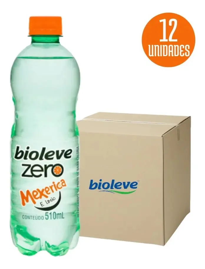 Refrigerante Baixa Caloria Bioleve Zero Mexirica 12x510ml
