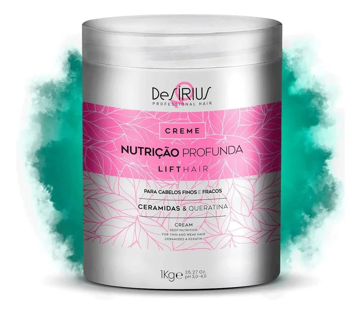 Máscara Nutrição Reparação Proteção Para Cabelos Danificados