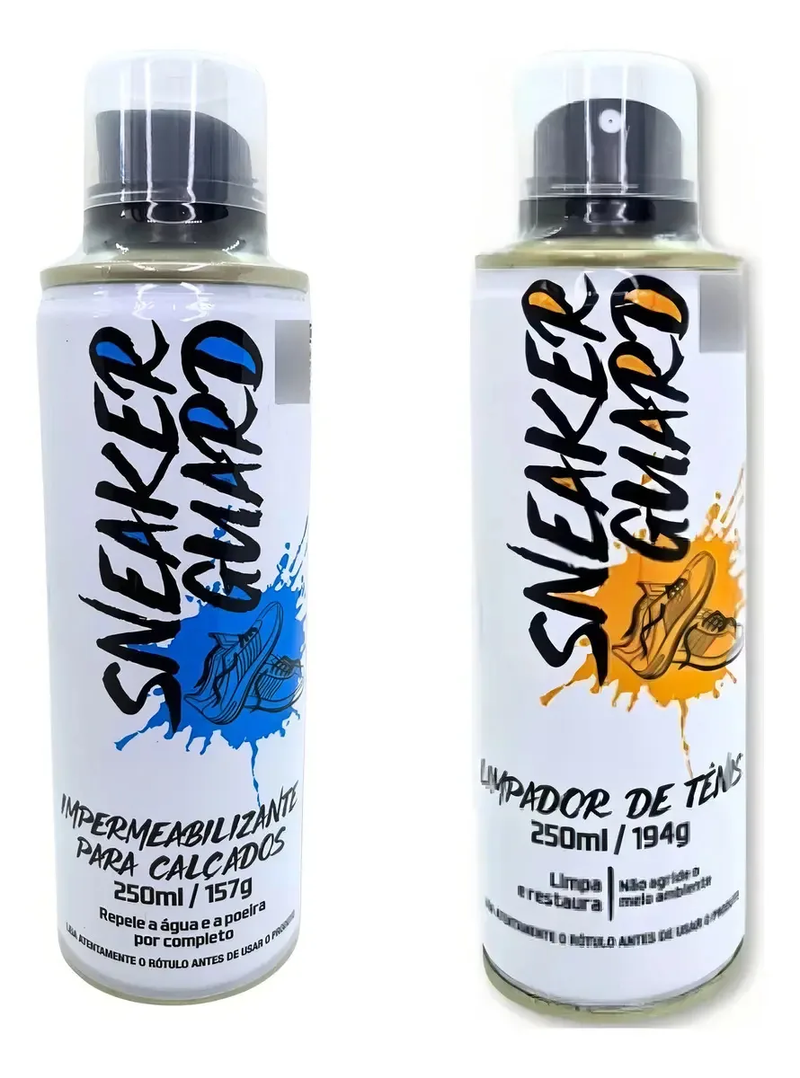 Kit Limpador + Impermeabilizante De Tênis Sneaker Guard
