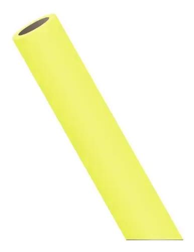 Vinil têxtil fotoluminescente amarelo neon que brilha no escuro