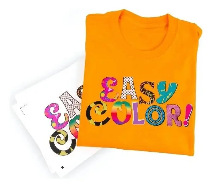 25 Folhas Vinil Têxtil Imprimível Inkjet Dtv Easycolor Siser