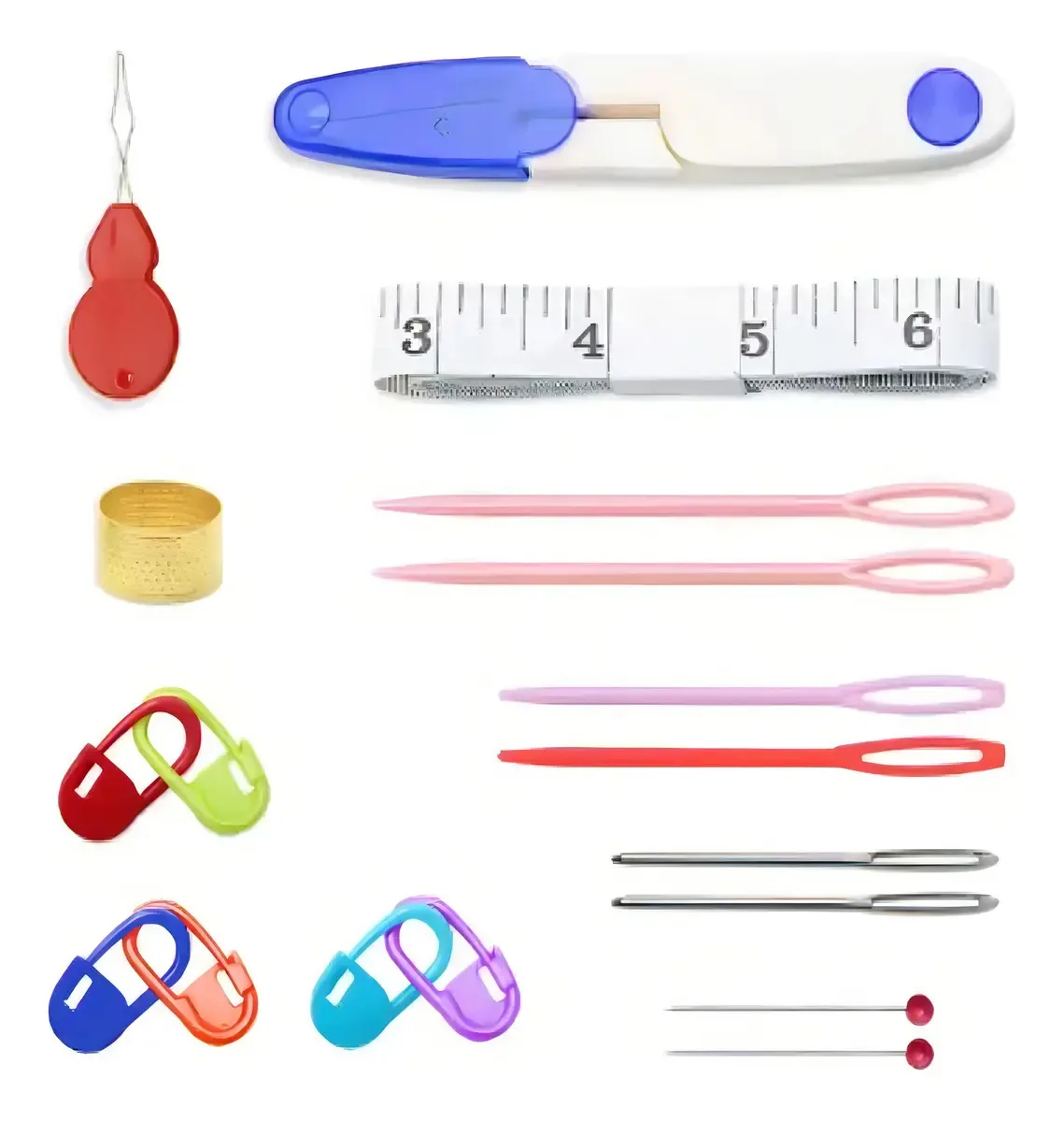 Kit Crochê Lanmax Agulhas e Acessórios