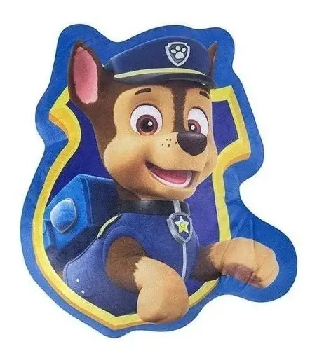 Almofada Infantil Patrulha Canina Para Quarto Cores Desenho Do Tecido Chase