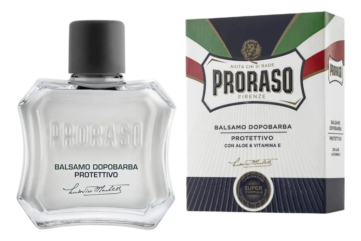 Bálsamo pós-barba Proraso, protetor e hidratante, 3.4F