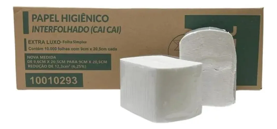 Papel Higiênico Indaial Interfolhado Folha Simples