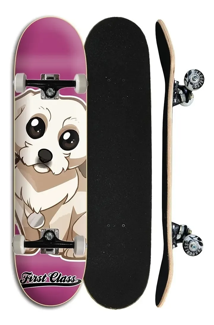 Skate Iniciante Montado First Class Até 110kg