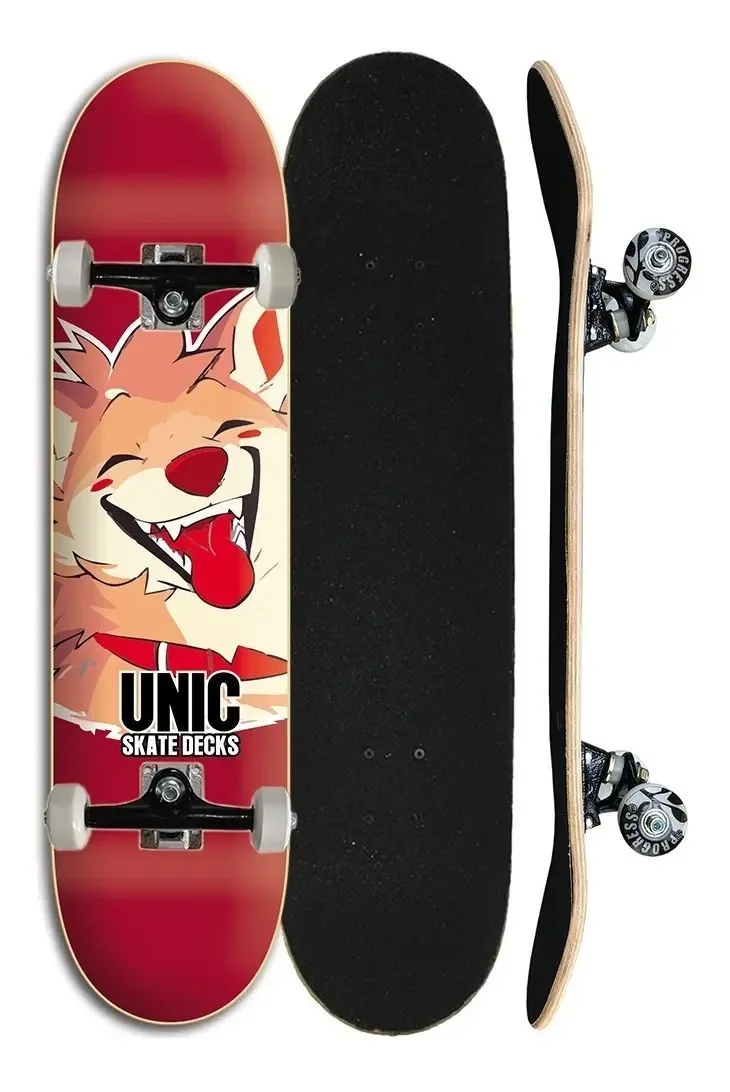 Skate Completo Para Crianças E Adultos Unic Skateboard