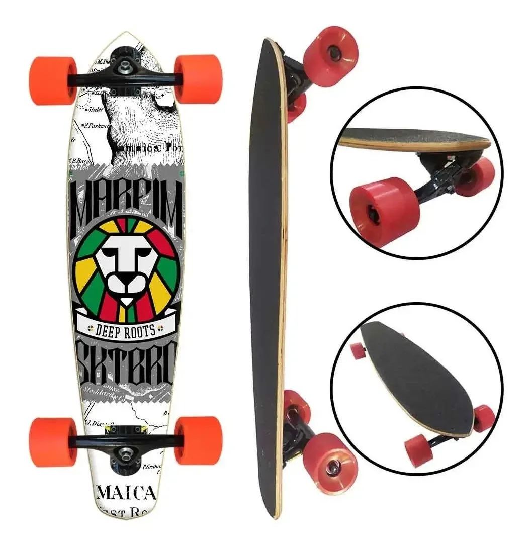 Skate Longboard Montado Nectar - Astronauta