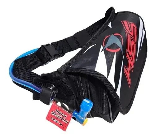 Pochete De Ferramentas E Hidratação 1 Litro Hss Trilha Bike Cor Preto/vermelho
