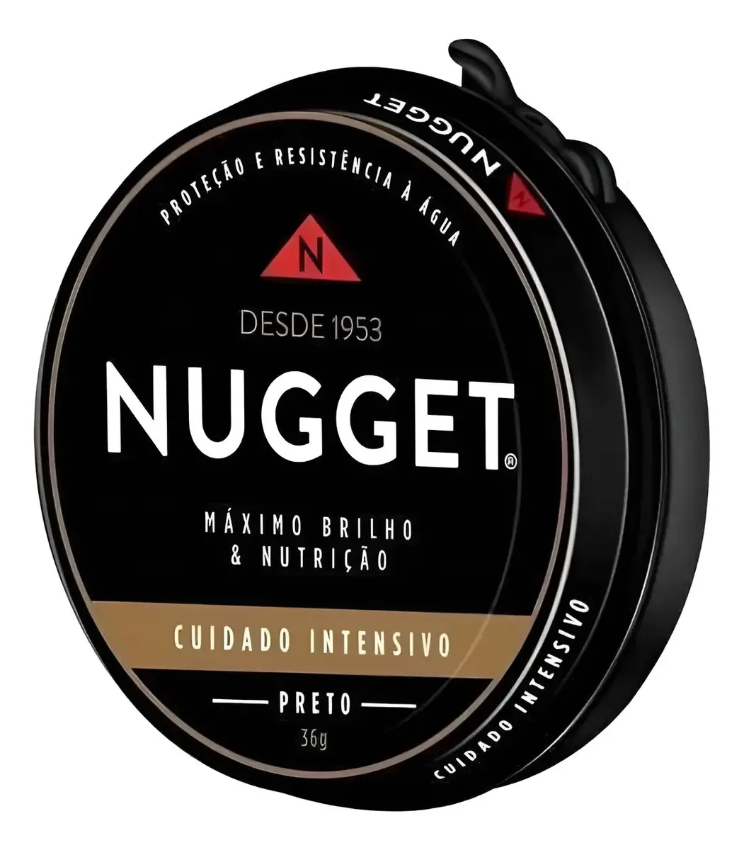 2x Cera Em Pasta Nugget 36g Preto