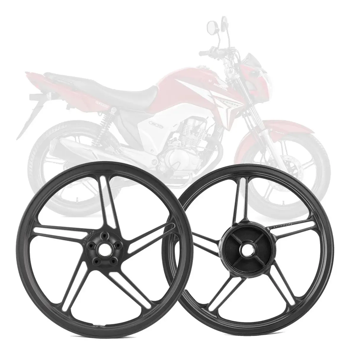 Par Rodas Liga Leve P/ Cg 160 Freio A Disco 2016 A 2023