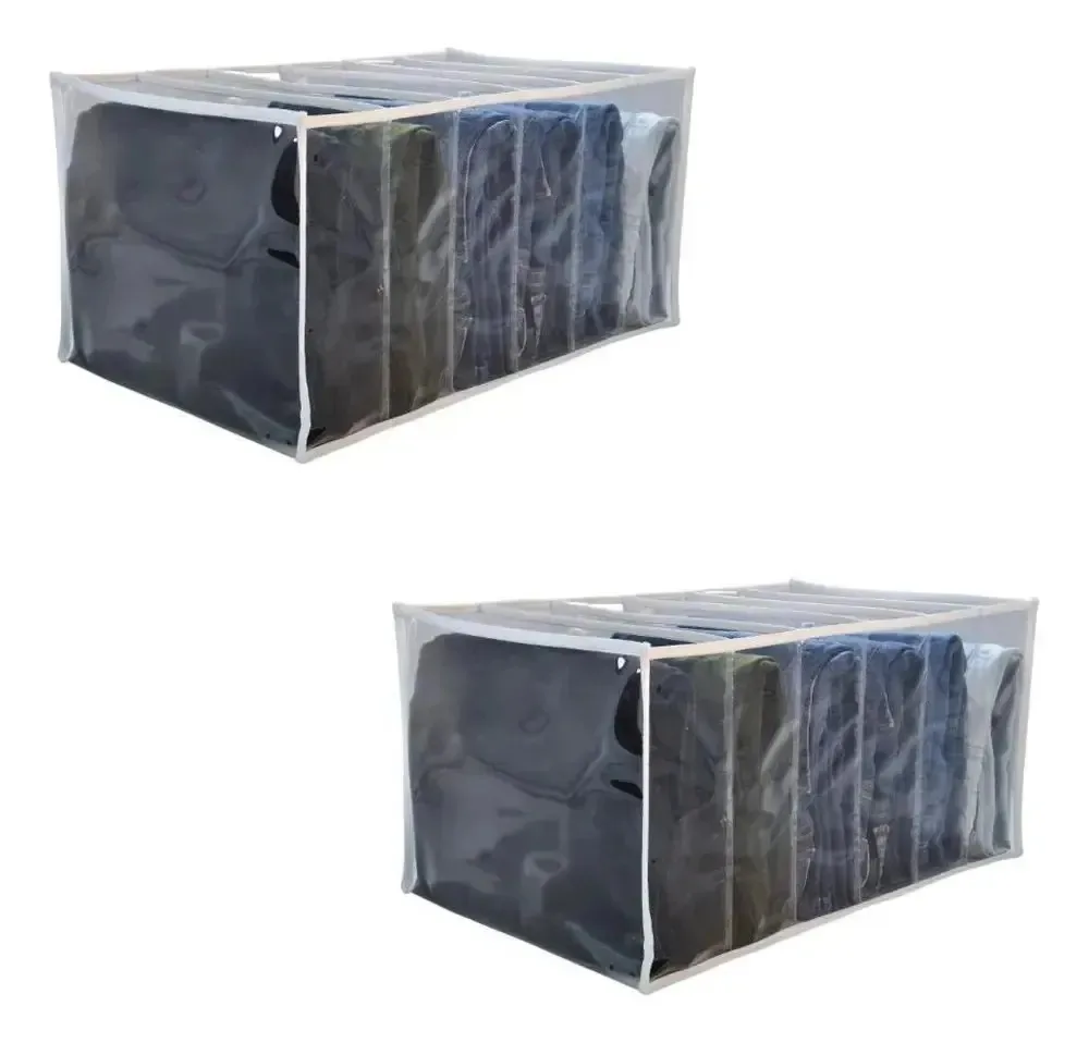 3x Kit 2 Colmeias Organizadoras Gg (40x25x20) - Calça Jeans