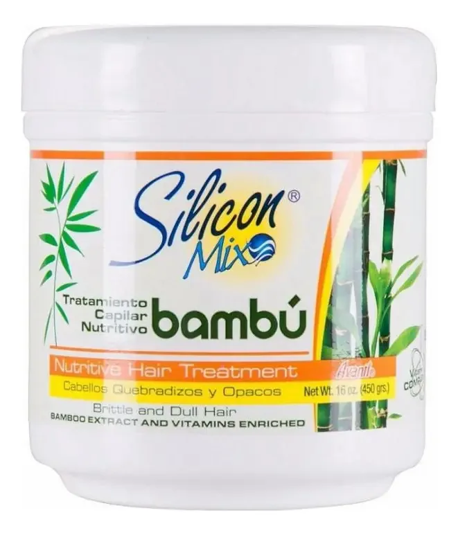 Máscara Capilar Nutritivo Com Bambu Silicon Mix 450g
