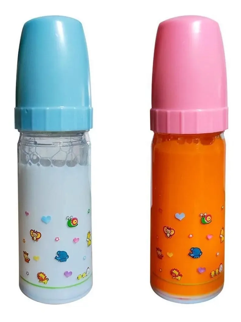 Mamadeira Magica Leite E Suco Brinquedo De Boneca Menina