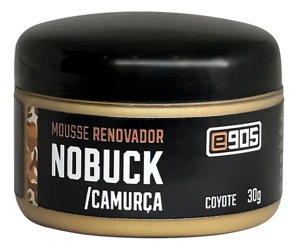 2x Creme Mousse Renovador Para Bota E Tênis De Nobuck Ou Cam