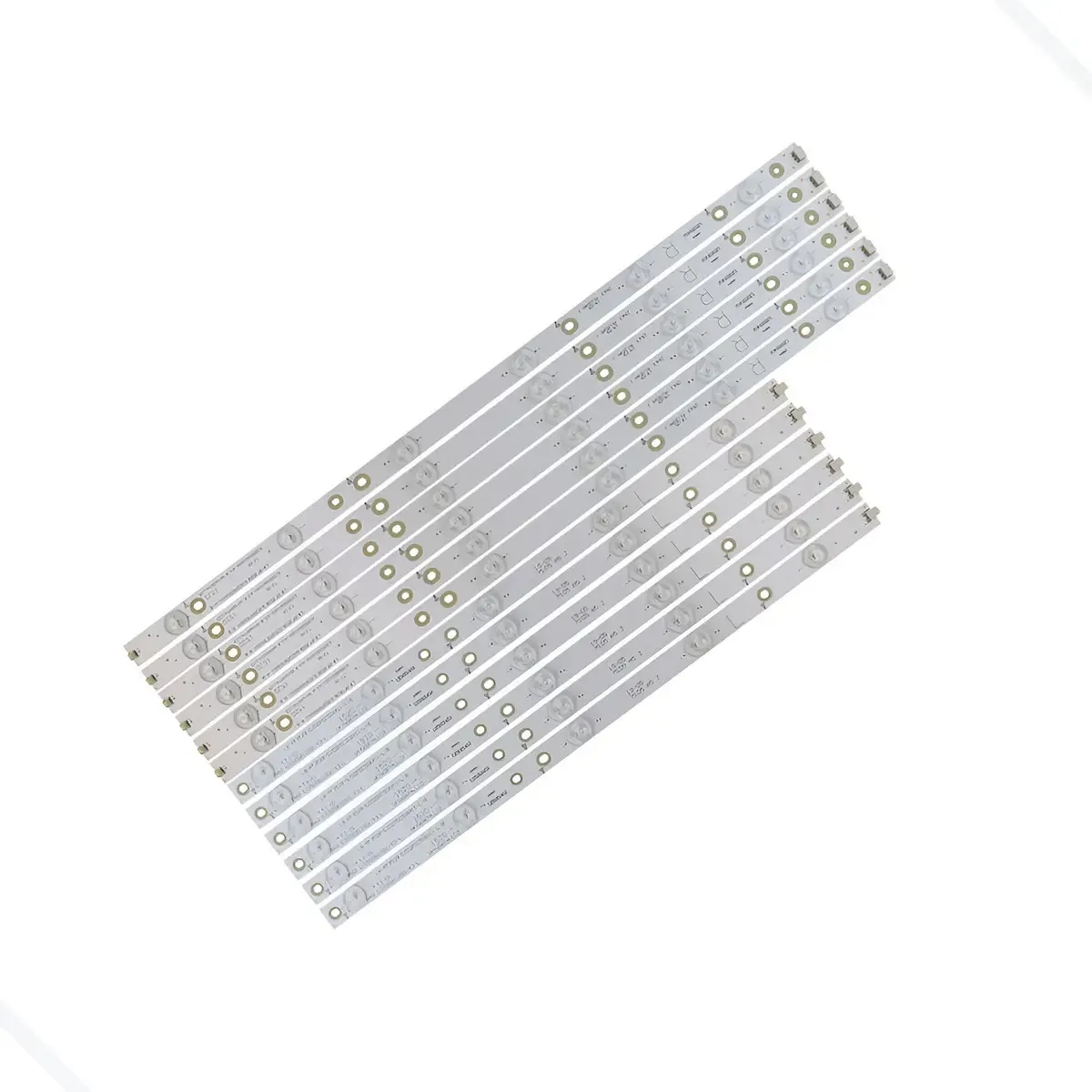 Kit 12 Barras LED PCI Eletroparts 50'' Compatível Le50d1452 Alumínio
