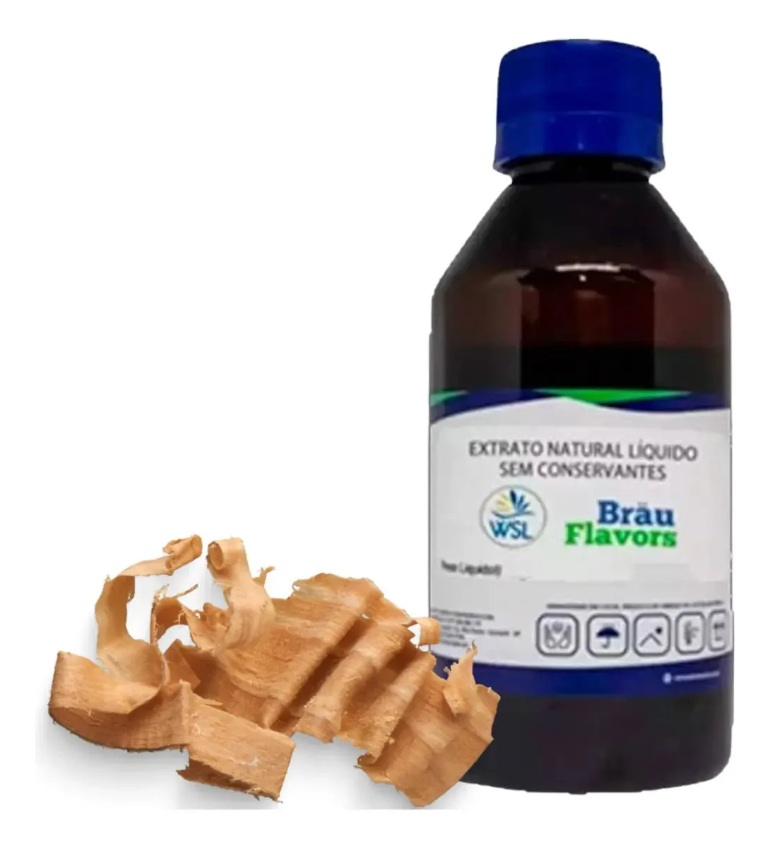 Extrato De Madeira Amburana Natural Bräu Flavors - 50g