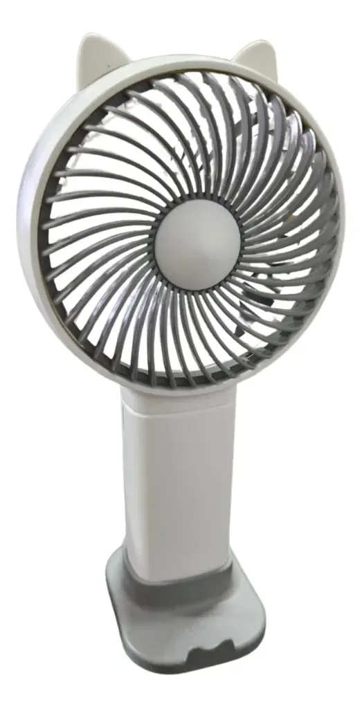 Mini Ventilador Mesa Recarregavel Portátil Trabalho Viagem