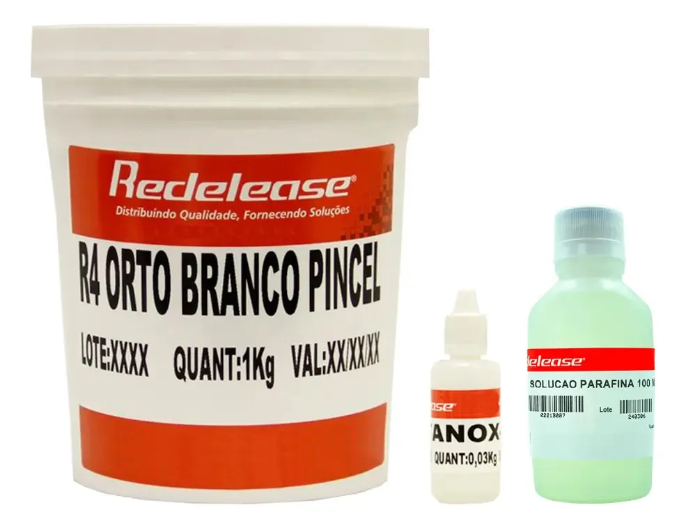Gel Coat Orto Branco Poliester Redelease com Parafina Para Peças Laminadas