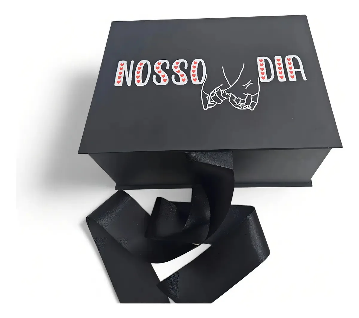 Caixa De Presente 21x15x10 Modelo Livro Mensagem Nosso Dia