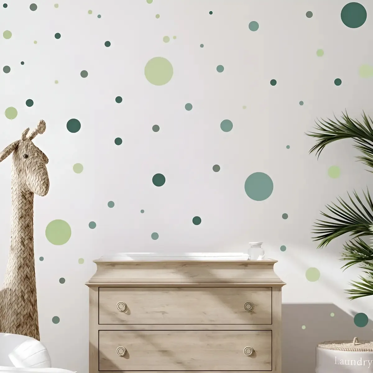 200 Adesivos Decorativos De Parede 2, 3, 4 E 5cm Bolinhas