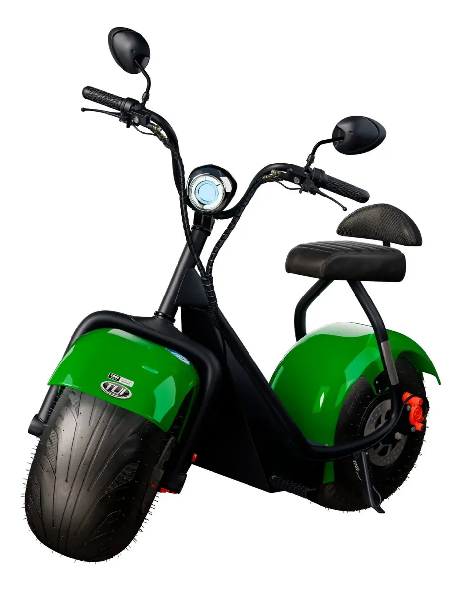 Patinete Elétrico Tui Compacta 1000W para Mobilidade Urbana com 60km de Autonomia