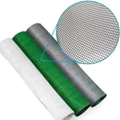Tela Mosquiteira De Proteção Janela 1m X 40m Reforçada Cor Verde