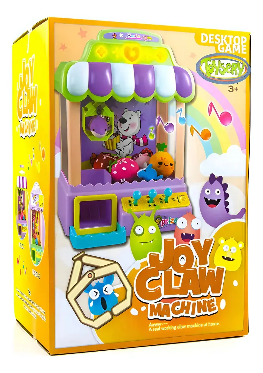 Brinquedo Máquina De Caça Bolinhas E Pelúcias - Toys Colorido