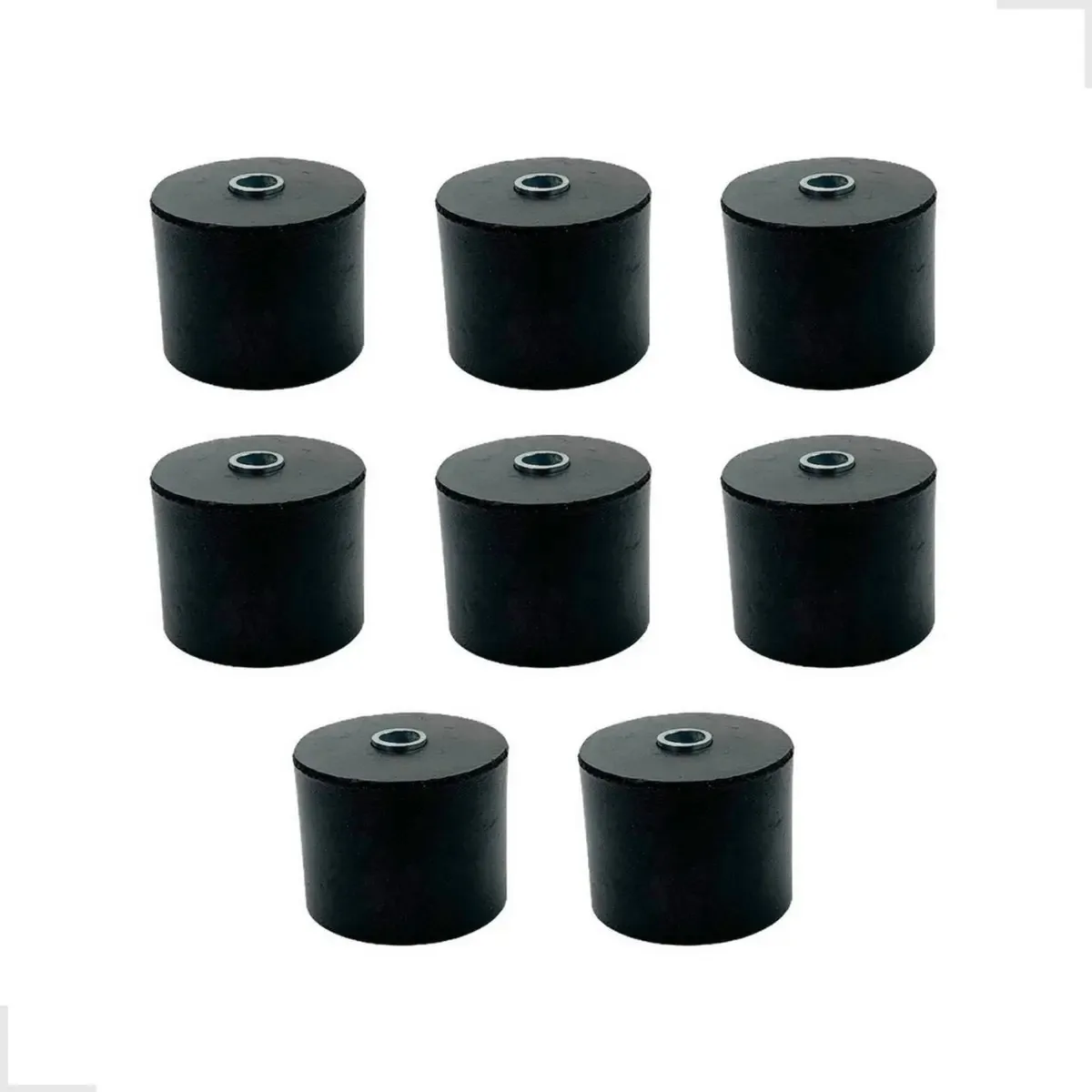 Kit 8 Rolete Borracha Para Carreta Náutica Lancha Jet Ski Vabadus