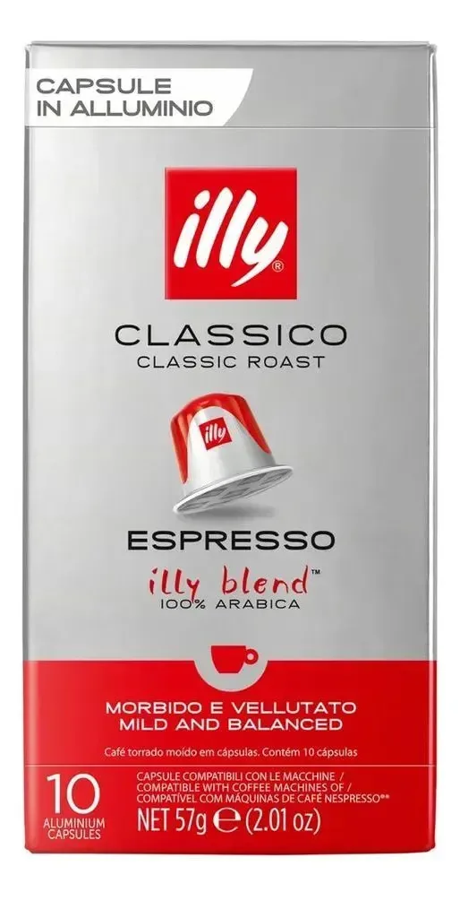 Cápsulas Illy Classico Nespresso: Sabor Intenso