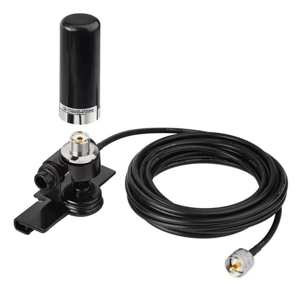 Antena de rádio móvel de rádio amador Bingfu VHF UHF 13