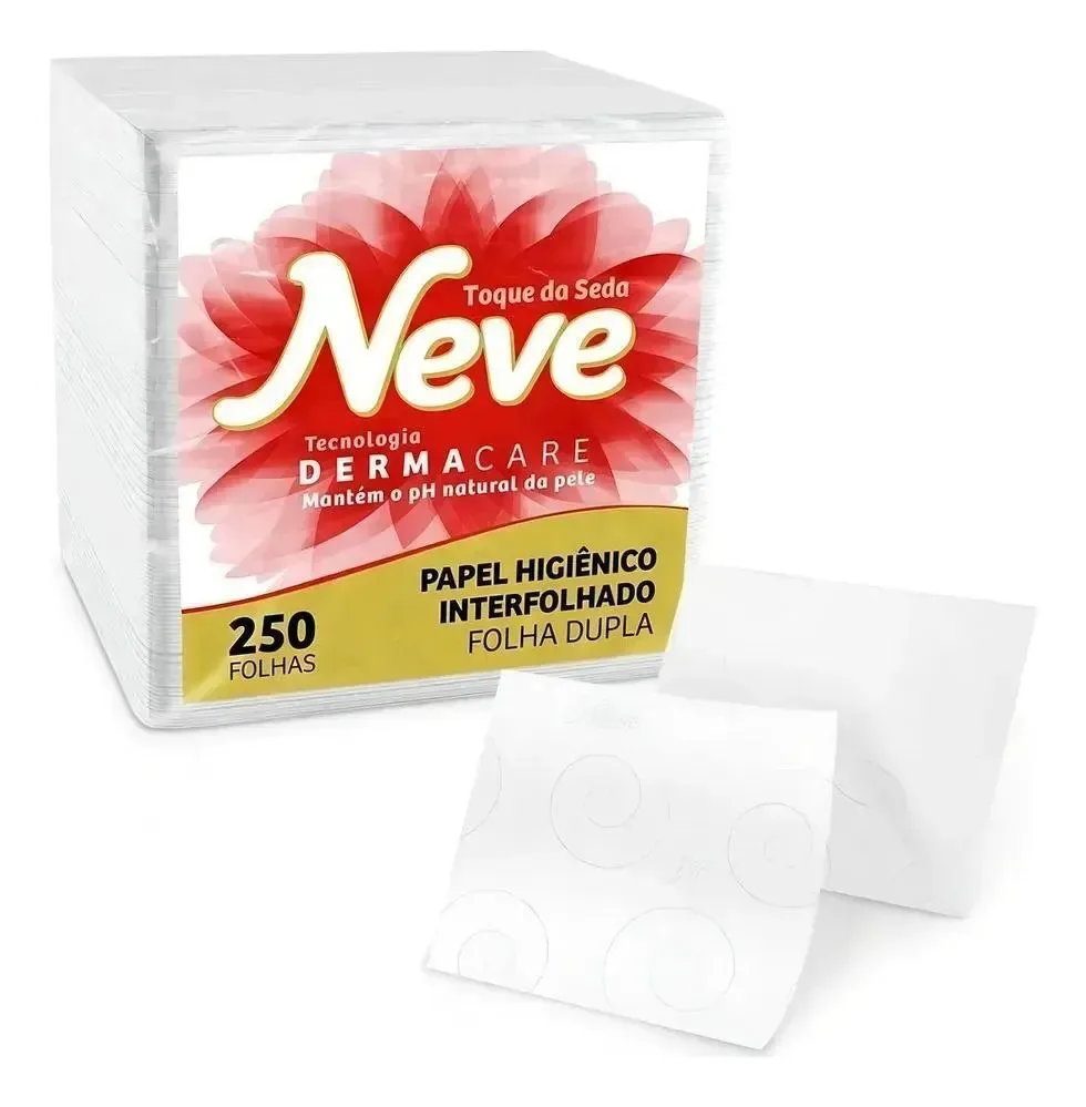Papel Higiênico Neve Cai Cai 3000 Folhas Dupla