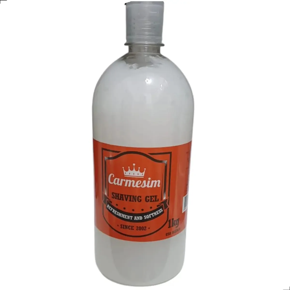 Gel Shaving Para Barbear 1kg Carmesim Refrescante Mentolado